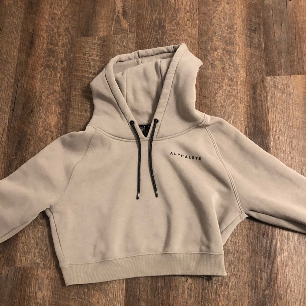 Alphalete cropped hoodie